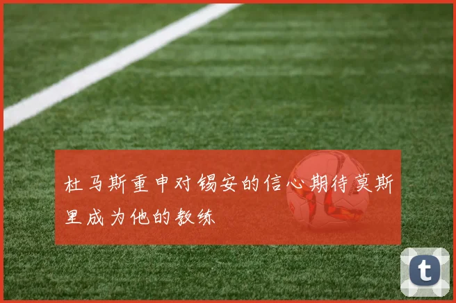 杜马斯重申对锡安的信心期待莫斯里成为他的教练